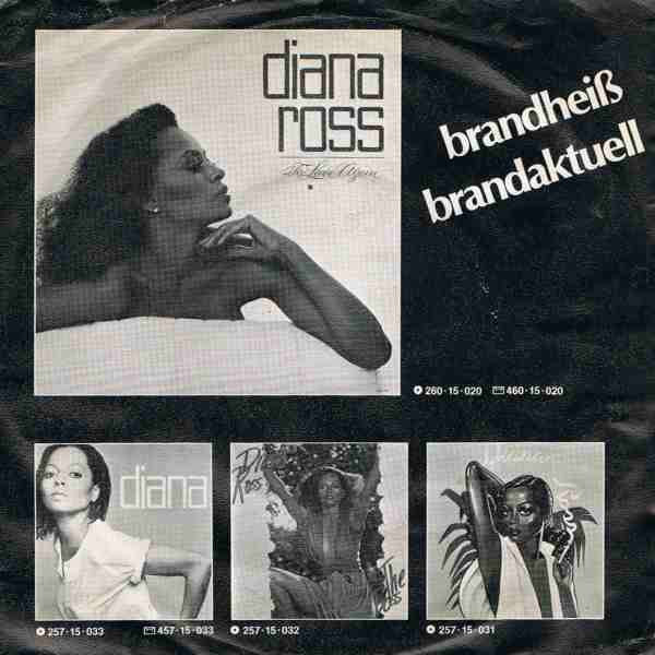 Diana Ross : One More Chance (7", Single)