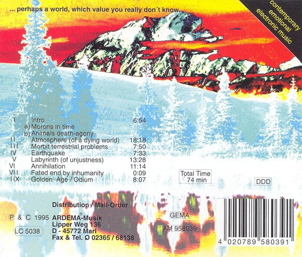 Holle Mangler : Annihilation On Earth (CD, Album)