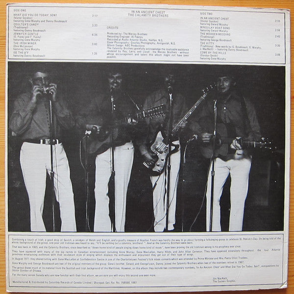 The Calamity Brothers : In An Ancient Chest (LP, Album)