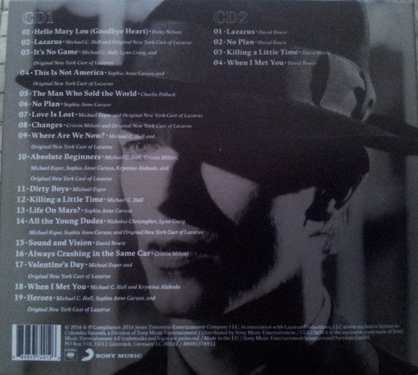 Original New York Cast Of Lazarus, David Bowie And Enda Walsh (2) : Lazarus (2xCD, Album, Tri)