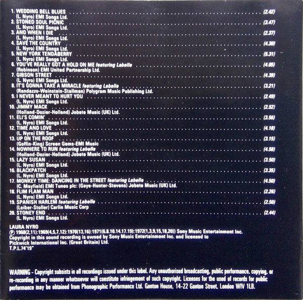 Laura Nyro : Classics (CD, Comp)