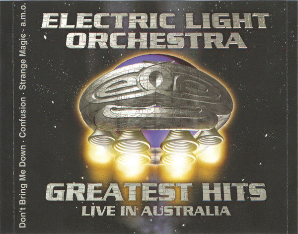 Electric Light Orchestra Part II : Greatest Hits Of E.L.O. Part II (Live In Australia) (CD, Comp)
