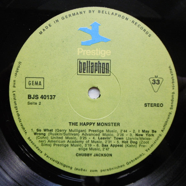 Chubby Jackson : Sextet And Big Band (LP, Comp, RM, Rec)