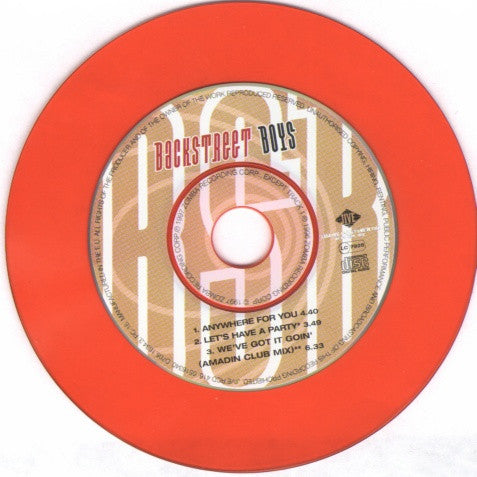 Backstreet Boys : Anywhere For You (Minimax, Single, Ltd, CD2)
