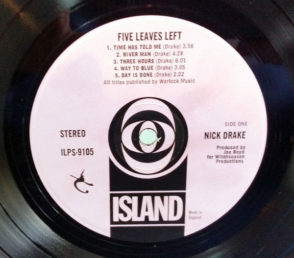 Nick Drake : Five Leaves Left (LP, Album)