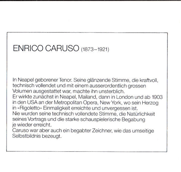 Enrico Caruso : Enrico Caruso (CD, Comp)