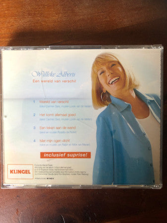 Willeke Alberti : Een Wereld Van Verschil (CD, Maxi, Comp, Promo)