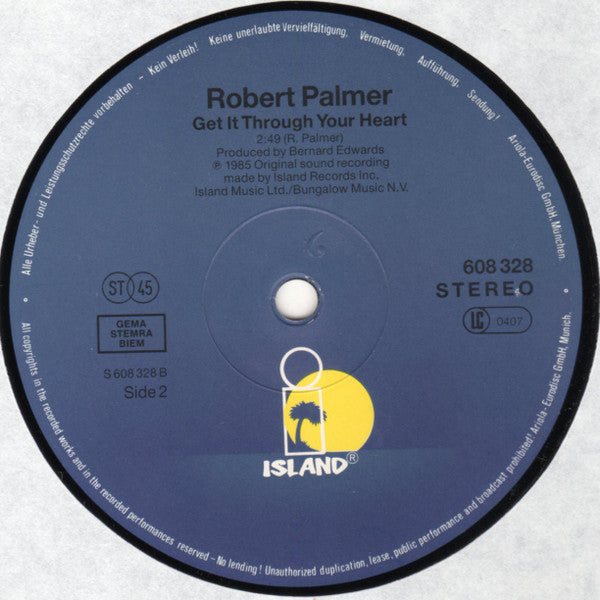 Robert Palmer : I Didn't Mean To Turn You On (12", Maxi)