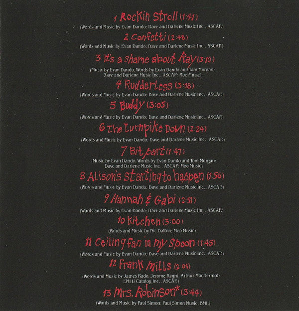 The Lemonheads : It's A Shame About Ray (CD, Album, RE)