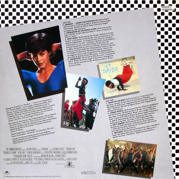 Various : Breakdance - Original Motion Picture Soundtrack (LP, Comp)