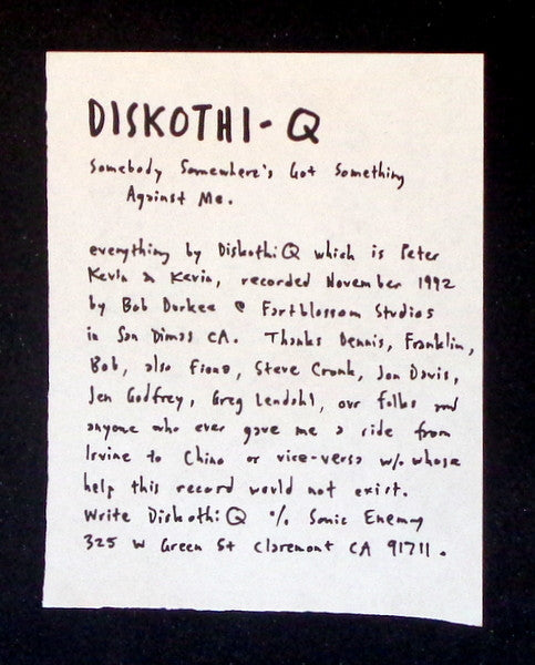 Diskothi-Q / Massengil : Split (7", Spl)
