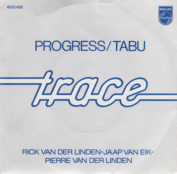 Trace (6) : Progress / Tabu (7", Single, Promo)