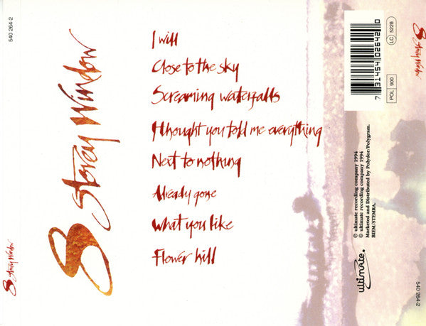 8 Storey Window : 8 Storey Window (CD, Album)