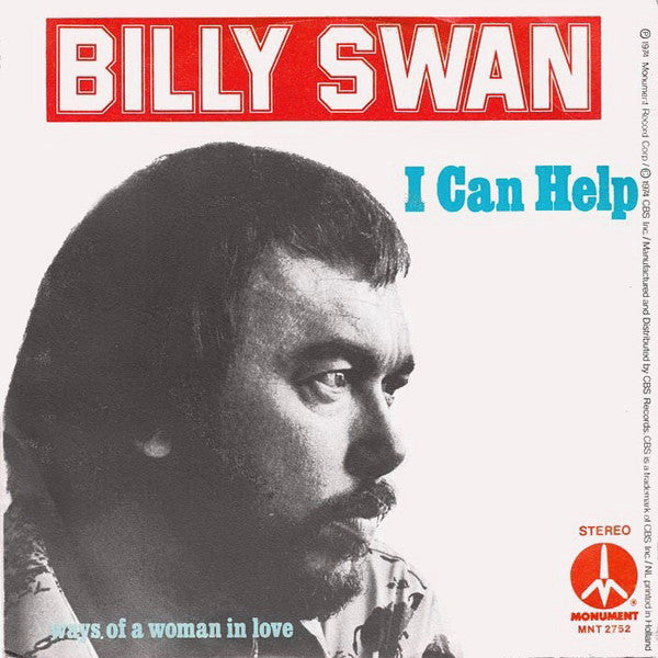 Billy Swan : I Can Help (7", Single)