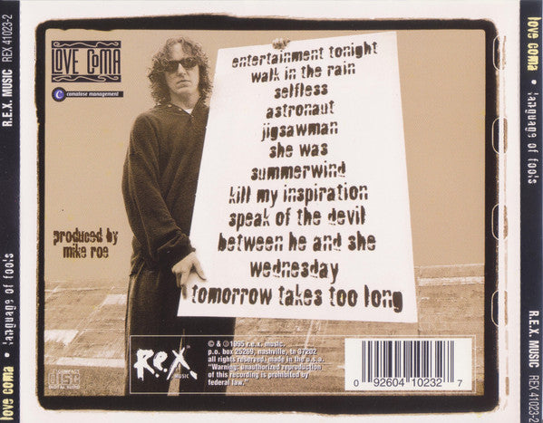 Love Coma : Language Of Fools (CD, Album)