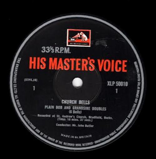 Bells Of St. Mary's Church, Thatcham : Church Bells (LP, Album)