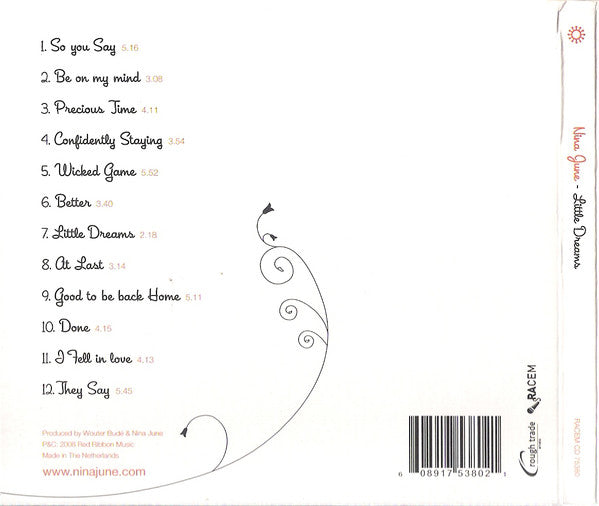 Nina June : Little Dreams (CD, Album, Ltd, Dig)