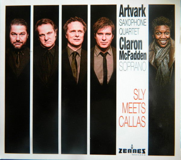 Artvark Saxophone Quartet, Claron McFadden : Sly Meets Callas (CD, Album)