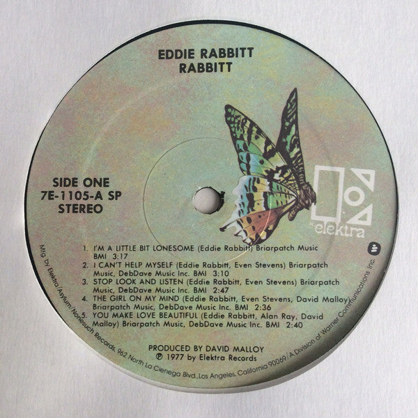 Eddie Rabbitt : Rabbitt (LP, Album, Spe)