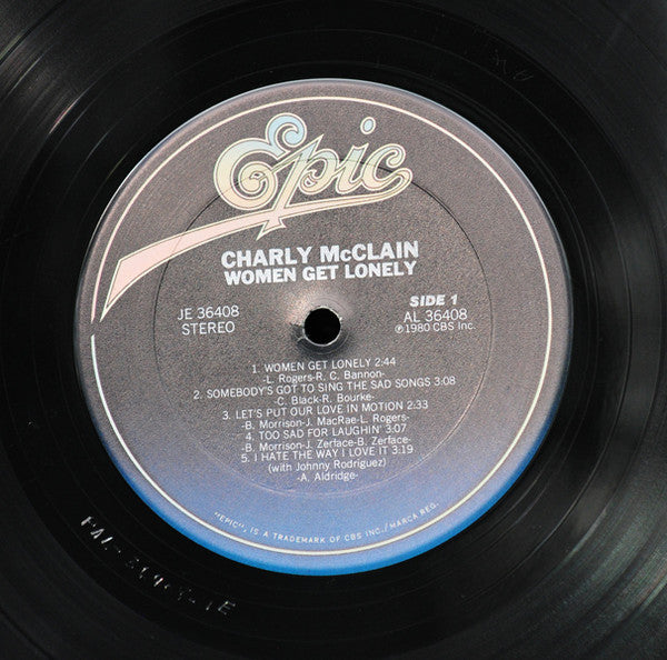 Charly McClain : Women Get Lonely (LP)