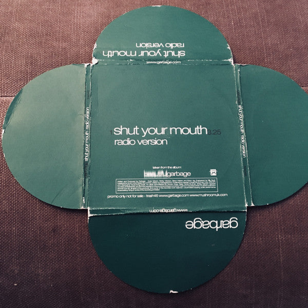 Garbage : Shut Your Mouth (Radio Version) (CD, Single, Promo)