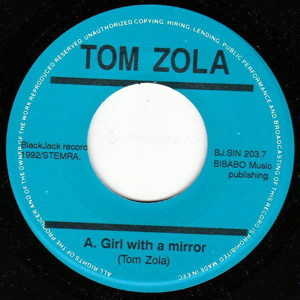 Tom Zola : Girl With A Mirror (7", Single)