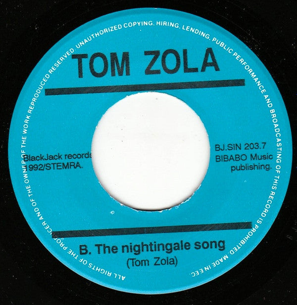 Tom Zola : Girl With A Mirror (7", Single)