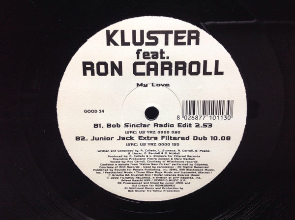 Kluster Feat. Ron Carroll : My Love (12")