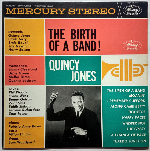 Quincy Jones : The Birth Of A Band (LP, Album)