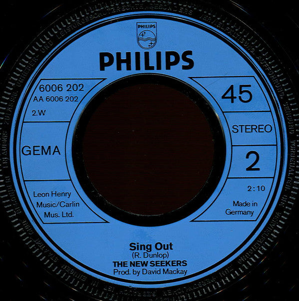 The New Seekers : Beg, Steal Or Borrow (7", Single)