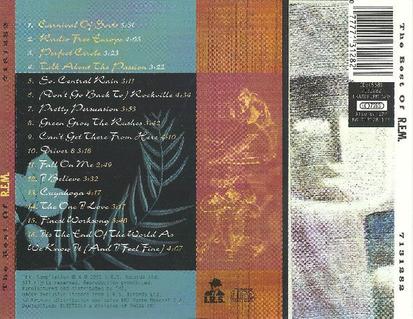 R.E.M. : The Best Of R.E.M. (CD, Comp)
