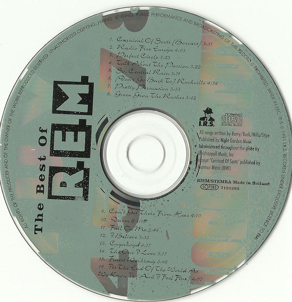 R.E.M. : The Best Of R.E.M. (CD, Comp)