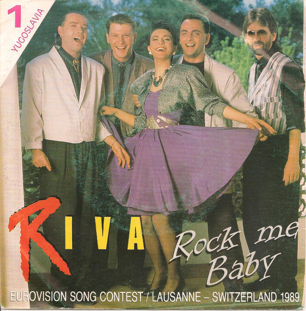Riva (4) : Rock Me Baby (7", Single, bla)