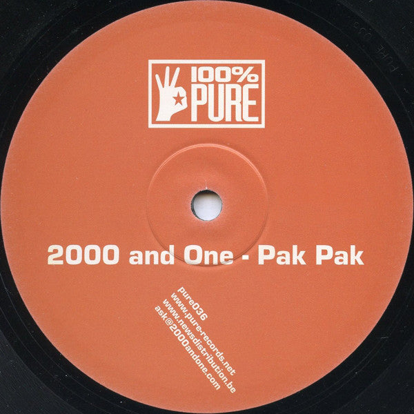 2000 And One* : Pak Pak (10", S/Sided)