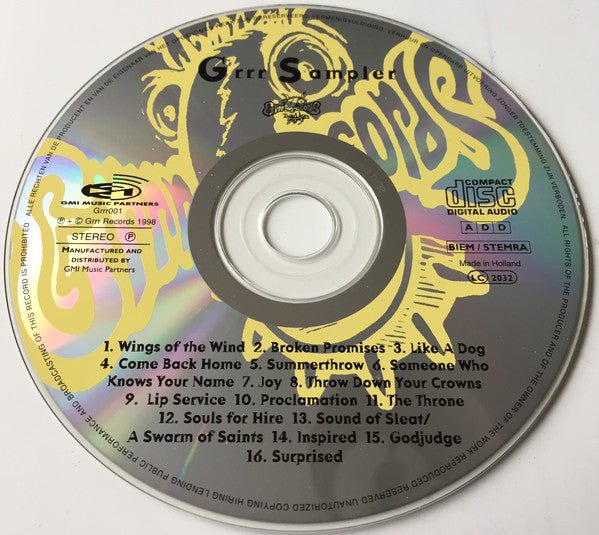 Various : Grrr Sampler (CD, Smplr)