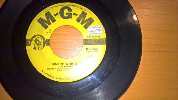 Lionel Hampton And His Orchestra : Gabby's Gabbin' / Jumpin' With G.H. (7", Single)