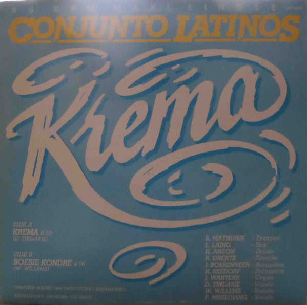 Conjunto Latinos : Krema (12", Maxi)