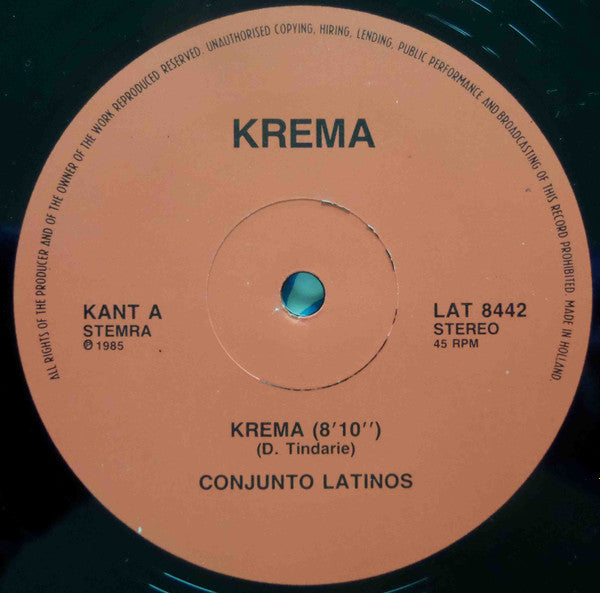 Conjunto Latinos : Krema (12", Maxi)