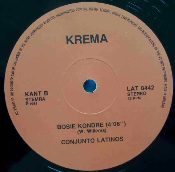 Conjunto Latinos : Krema (12", Maxi)