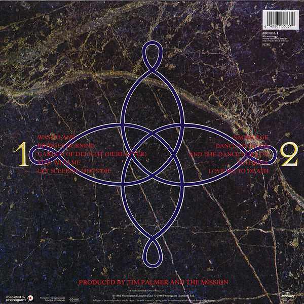 The Mission : Gods Own Medicine (LP, Album)