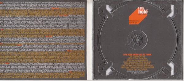 13th Hole : Jack Is Back (CD, Album)