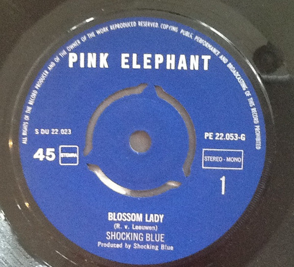 Shocking Blue : Blossom Lady (7", Single, Pho)