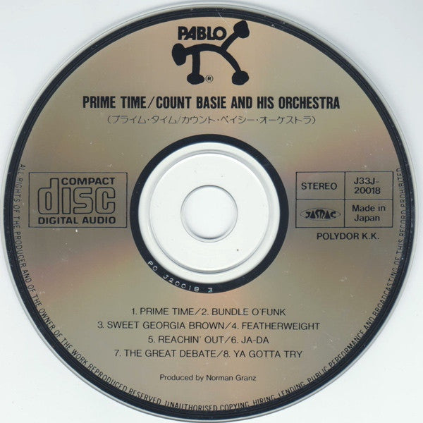 Count Basie Orchestra = Count Basie Orchestra : Prime Time = プライム・タイム (CD, Album)