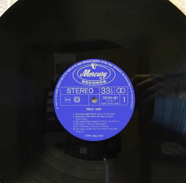 Gerry Mulligan : Feelin' Good (LP, Album)