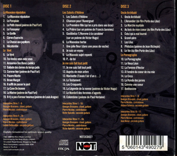 Georges Brassens : Bonhomme (3xCD, Comp, RM)