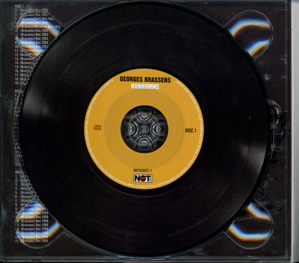 Georges Brassens : Bonhomme (3xCD, Comp, RM)