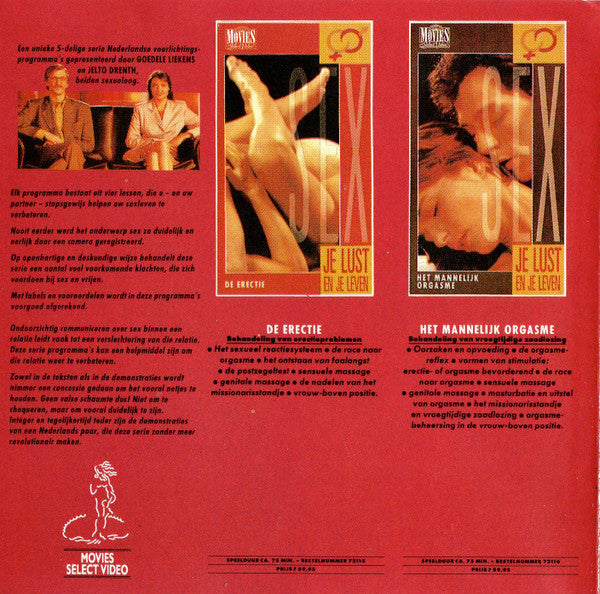Various : Sex, Je Lust en Je Leven (CD, Album, Comp)