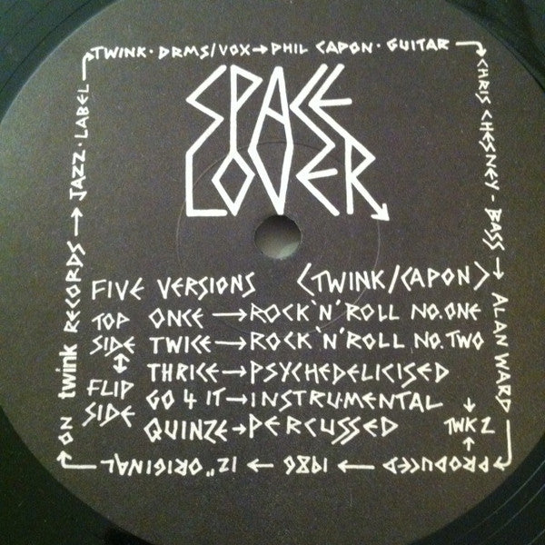 Twink (4) & The Fairies (5) : Space Lover (12", EP, Single)