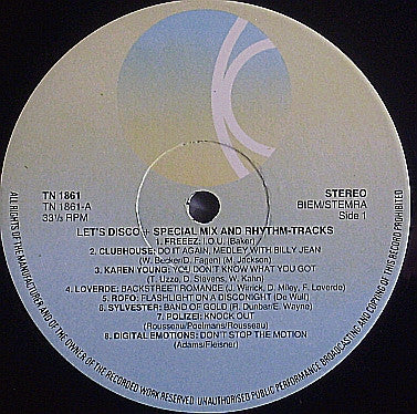 Various : Let's Disco (2xLP, Comp, P/Mixed, Gat)
