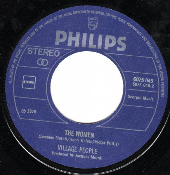 Village People : Y.M.C.A.  (7", Single)